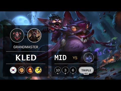 Kled Mid vs Sylas - KR Grandmaster Patch 9.19