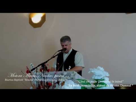 ”Când am pacea Domnului în inimă”