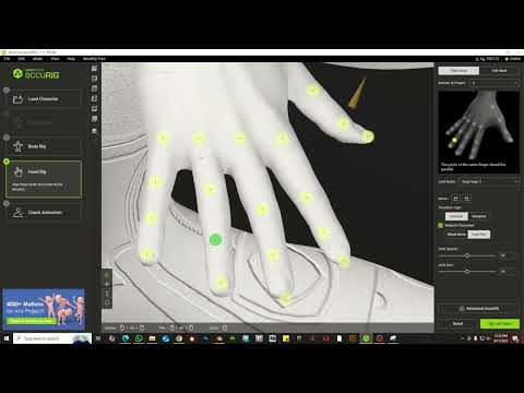 How to Rig Humanoid Character in AccuRIG | ActorCore Tutorial