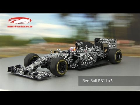Spark 1:18 Daniel Ricciardo Red Bull RB11 #3 test Car Spark 1:18 Daniel Ricciardo Red Bull RB11 #3 test Car