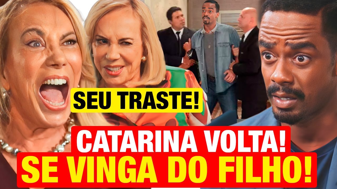 FAMÍLIA É TUDO: CATARINA APARECE VIVA e se junta com FRIDA pra se VINGAR DE HANS! Resumo hoje