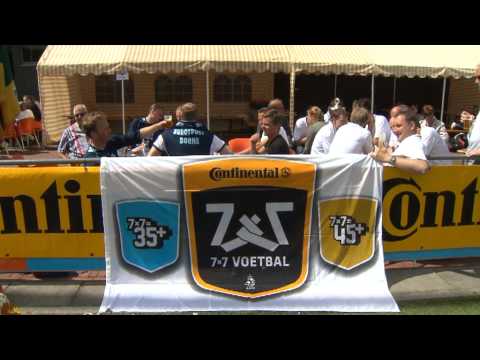 Spectaculaire finaledag NK 7x7 35/45+ voetbal