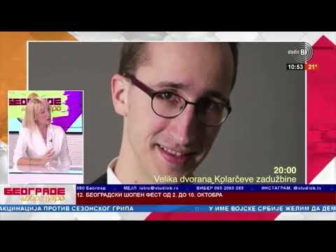 12. BEOGRADSKI ŠOPEN FEST - najava, TV STB