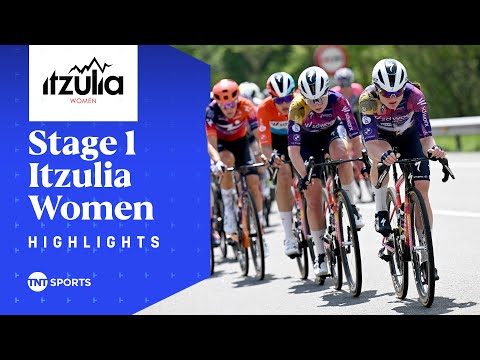 COMPLETE DOMINATION! 🚀 | Itzulia Women Stage 1 Race Highlights | TNT Sports Cycling