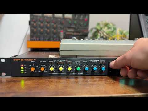 Presets run through of Roland DEP5 effects unit with TR606 by analogue solutions