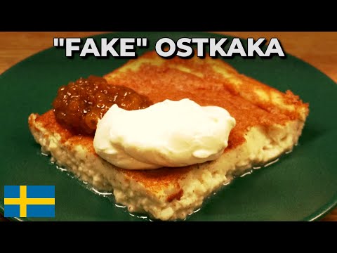 Swedish 'Ostkaka': Cottage Cheese Edition