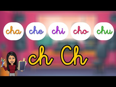 🌟 Sílabas Cha Che Chi Cho Chu | Letra ligada