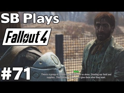 Raider Troubles at Abernathy Farm - SB Plays Fallout 4 [ep71]