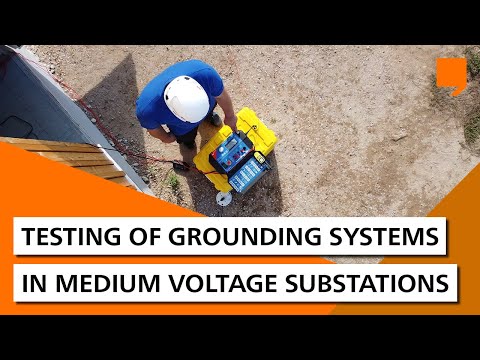 Testing of grounding systems in medium voltage substations