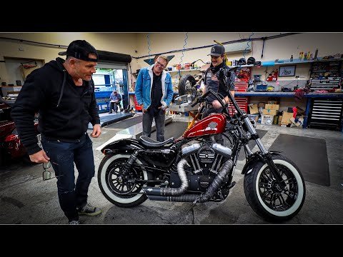 Building Australia's best custom Harley Davidson 48