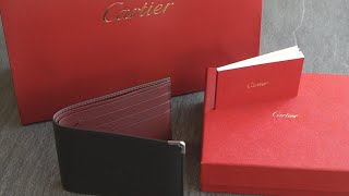 Must de Cartier WALLET Brieftasche Black // 6-credit card wallet Black // UNBOXING + REVIEW