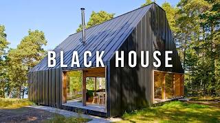 A Modern Black House in the Swedish Archipelago | Scandinavian Archite