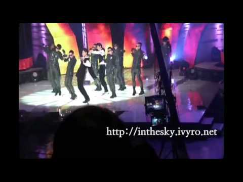 110107 U-Know danced 'Keep your head down' Fancam