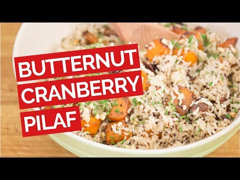 Butternut & Cranberry Rice Pilaf