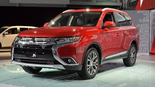 First Look | 2016 Mitsubishi Outlander | New York Auto Show 2015
