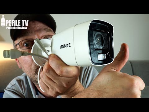 Annke NC800 - 8MP Security PoE IP-Farb Kamera mit Face-Detection &  4K Auflösung + Night Chroma (4k)