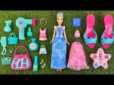 Unboxing Mattel Disney Princess Playset | Frozen Elsa, Anna, Belle, Ariel, Cinderella Dolls | ASMR 