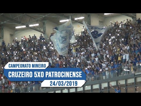 Bastidores - Cruzeiro 5x0 Patrocinense