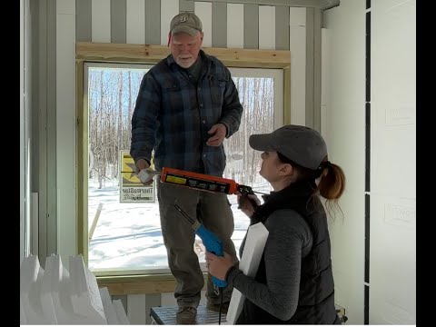 Insulating our Shipping Container Home, and Removing Dents to do it.