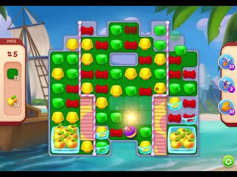 HomeScapes Level 3902 no boosters (15 moves)