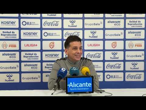 Rueda de Prensa | Rubén Perelló previa HLA Alicante - Leyma Coruña | J. 16 | Primera FEB