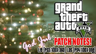 preview picture of video 'GTA Samfunnet Patch Notes : 1.19 (PS3/Xbox 360) 1.05 (PS4/Xbox One)'