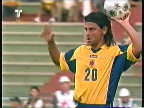 Eliminatorias Mundial 2006: Colombia 5-0 Uruguay (06/06/2004). Narración en español.