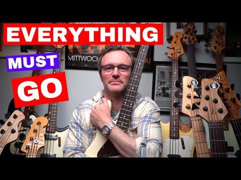 I'm Selling ALL My Basses | (And Revealing My New Main Bass)