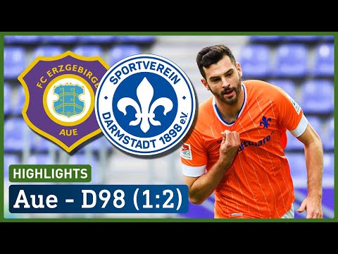 Highlights: Erzgebirge Aue - SV Darmstadt 98 | 2. Bundesliga - 15. Spieltag