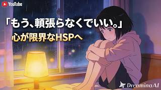 【HSP・心理学】「もう疲れた…」心が限界なあなたへ。人間関係を劇的に楽にする「静かな処方箋」【睡眠用・作業用BGM】