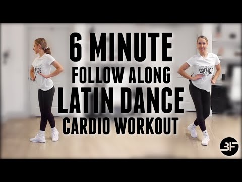 Quick 6 Minute Follow Along Latin Workout (Merengue, Salsa & Cha Cha) | FF 6