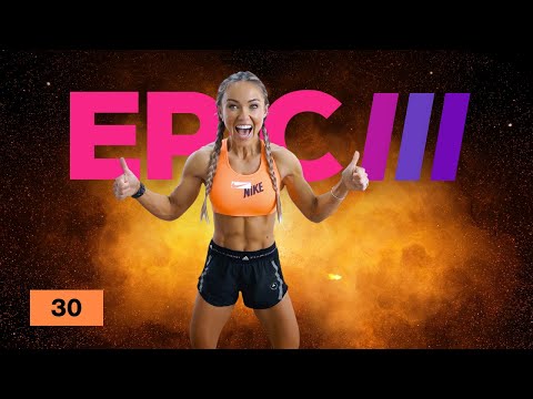 CARDIO CHAOS Full Body Workout - Bodyweight Only | EPIC III Day 30