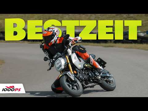 Sieht cool aus! Aber fährt sie auch schnell? Honda MSX125 Grom!