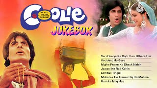 Coolie (1983) All Songs (4K Videos)  Amitabh Bachc