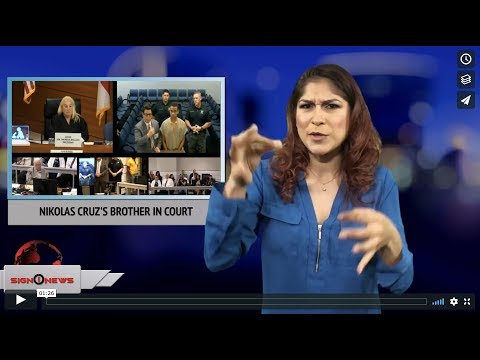 Nikolas Cruz's brother in court (ASL - 3.20.18)