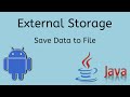 External Storage 1 Save File In Public Storage Downloads Folder