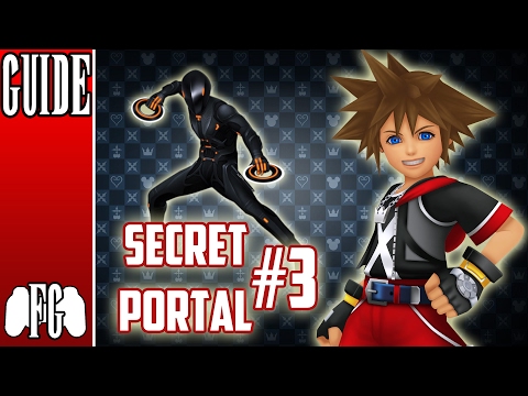Sora Secret Portal #3 - Rinzler (Critical) | Kingdom Hearts Dream Drop Distance HD (2.8)