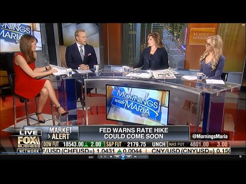 08-18-16 Kat Timpf on Mornings with Maria - Possible Fed Rate Hike