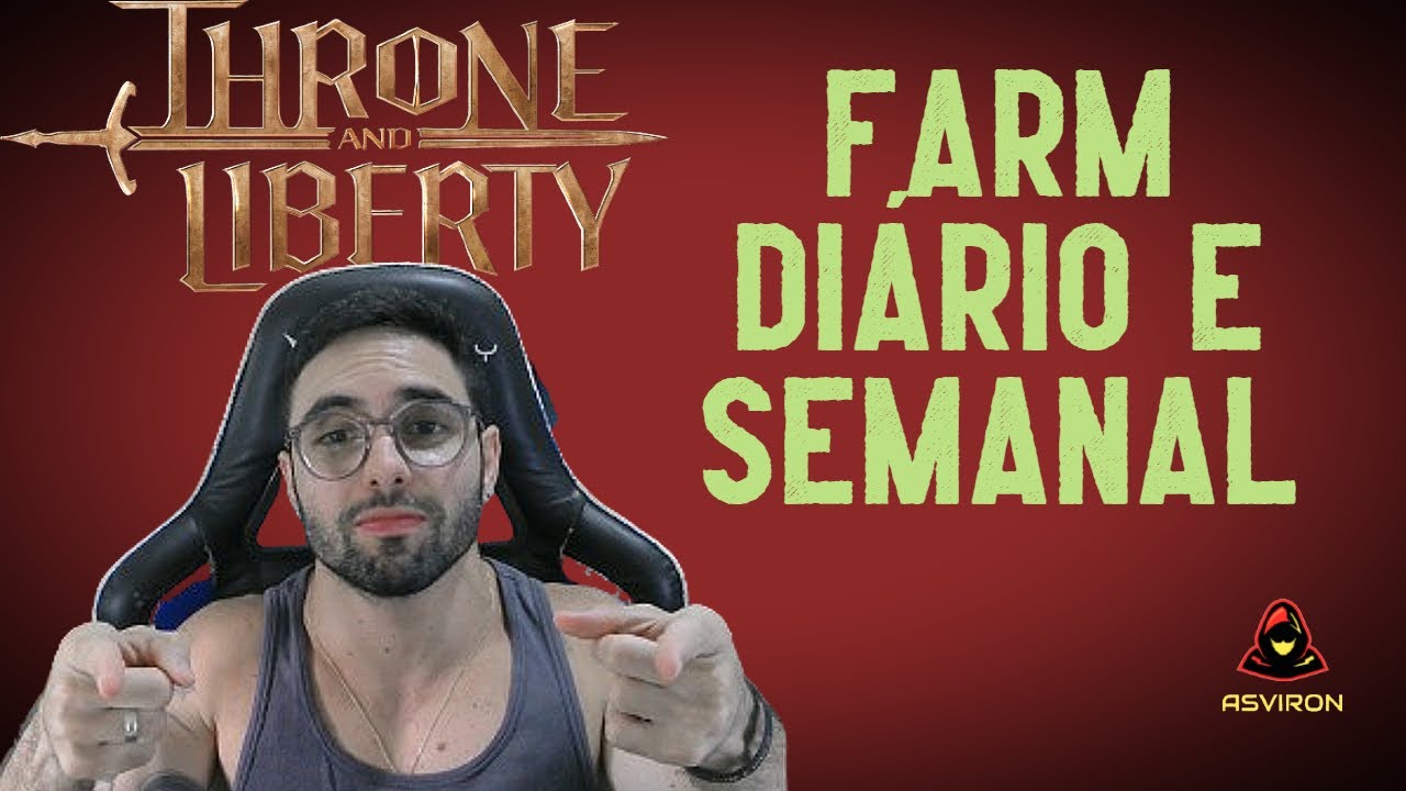 THRONE AND LIBERTY   FARM DIÁRIO E SEMANAL