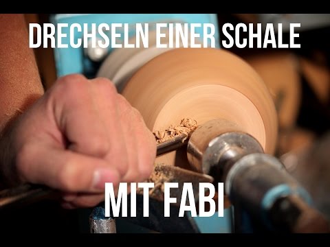 Drechseln einer Schale Teil 2