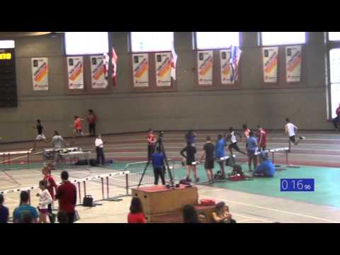 300m H - Final 4 - Norman - Université McGill Rencontre ouverte MARTLET, Montréal 2015