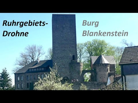 Das Ruhrgebiet von oben: Hattingen; Burg Blankenstein