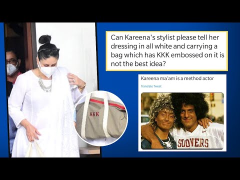 Netizens CALL OUT Kareena Kapoor Khan for using 'KKK' initials on her bag; here's why!