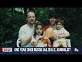 First anniversary of reporter Evan Gershkovichs detention in Russia - Video