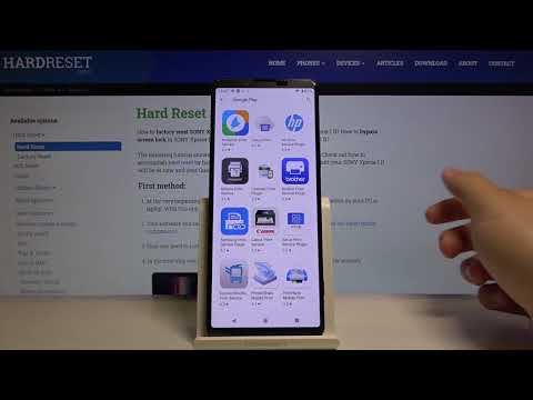 How to Connect Printer to SONY Xperia 1 II – Wireless Printing