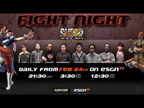 ESGN Street Fighter Fight Night - Season 2 & 3 Trailer