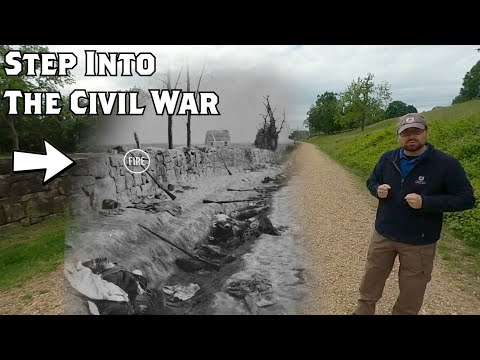 The Sunken Road at Fredericksburg | Civil War Then & Now