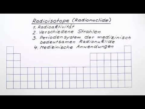 Radioisotope (Radionuclide) | Chemie | Allgemeine und anorganische Chemie