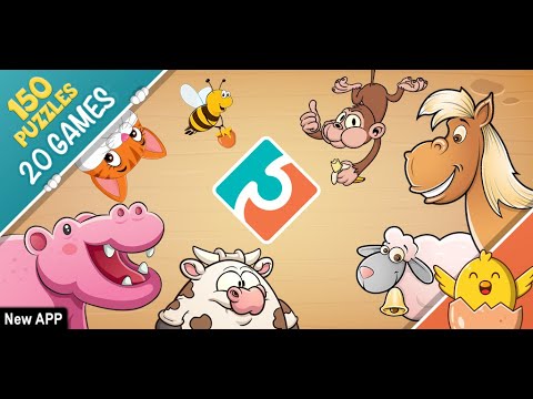 Animals Puzzle for Kids Video