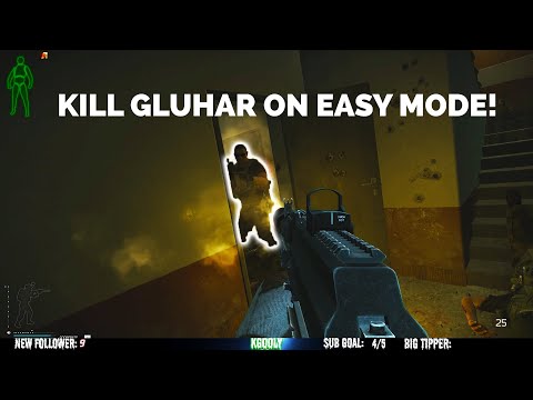 How to kill Gluhar - EASY MODE! | Full Raid | Escape From Tarkov